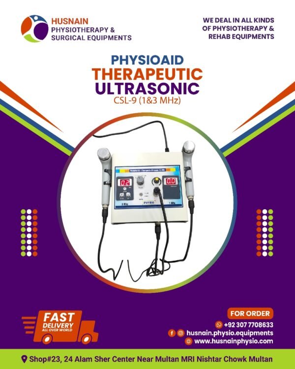 PhysioAid
Professional Commercial Digital Therapeutic Ultrasound CSL-9
Dual Frequency
