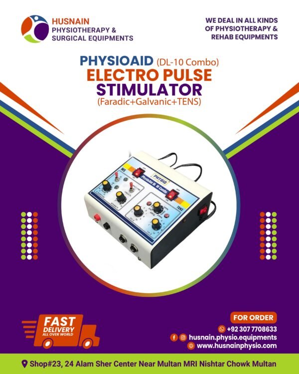 PhysioAid
DL-10 Combo Electro Pulse Stimulator Advanced Model