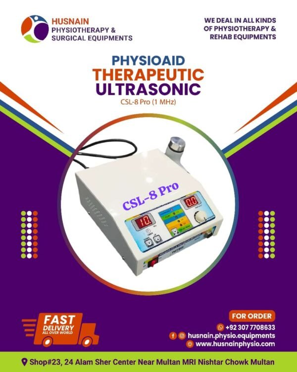 PhysioAid
Professional Commercial Digital Therapeutic Ultrasound CSL-8 Pro